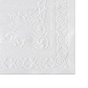 Classic Embossed Straight Edge Placemats, 10 x 14, White, 1,000/Carton
