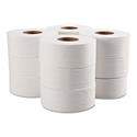 Jumbo Bathroom Tissue, Septic Safe, 2-Ply, White, 650 ft, 12 Roll/Carton