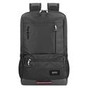 Draft Backpack, Fits Devices Up to 15.6", Nylon, 6.25 x 18.12 x 18.12, Black