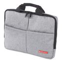 Sterling Slim Briefcase, Fits Devices Up to 14.1", Polyester, 1.75 x 1.75 x 10.25, Gray