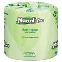 100% Recycled Bathroom Tissue, Septic Safe, 2-Ply, White, 242 Sheets/Roll, 48 Rolls/Carton