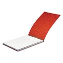 Pressboard Report Cover, Spring Style Fastener, 2" Capacity, 8.5 x 11, Earth Red/Earth Red
