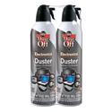 Disposable Compressed Air Duster, 17 oz Can, 2/Pack