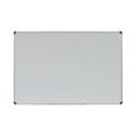 Magnetic Steel Dry Erase Marker Board, 72 x 48, White Surface, Aluminum/Plastic Frame