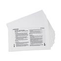 Shredder Lubricant Sheets, 5.5 x 2.8, 24 Sheets/Pack