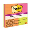 Pads in Energy Boost Collection Colors, (6) Unruled 3" x 3" Pads, (3) Note Ruled 4" x 6" Pads, 90 Sheets/Pad, 9 Pads/Set