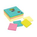 Self-Stick Notes Office Pack, 3" x 3", Supernova Neons Collection Colors, 90 Sheets/Pad, 24 Pads/Pack