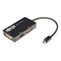 Keyspan Mini DisplayPort to VGA/DVI/HDMI All-in-One Adapter/Converter, Thunderbolt 1 and 2, 6"