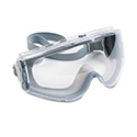Stealth Antifog, Antiscratch, Antistatic Goggles, Clear Lens, Gray Frame