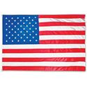 Advantus Heavyweight Nylon Outdoor U.S. Flag - United States - 72" Length x 48" Width - Heavyweight, Durable, Weather Resistant, Strong - Nylon, Brass, Canvas - Red, White, Blue
