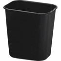 Rubbermaid Commercial 13 QT Standard Deskside Wastebasket - 3.25 gal Capacity - Rectangular - Durable, Dent Resistant, Rust Resistant, Easy to Clean - 12.1