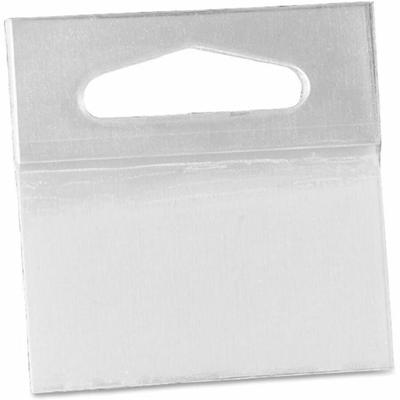 3M Pad Hang Tabs - 10 Tab(s) - 2" Tab Height x 2" Tab Width - Self-adhesive - Clear Polyester Tab(s) - 1 Box