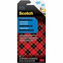 Scotch Removable Double-Sided Mounting Squares - 0.45" Length x 0.45" Width - Synthetic - 125 mil - Open-cell Foam Backing - For Mounting Artwork, Sign, Multi Surface, Mount Picture/Poster, Mounting Document - 1 Pack
