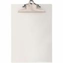 Saunders Recycled Plastic Clipboards - 1" Clip Capacity - 8 1/2" x 11" Sheet Size - Plastic - Clear - 1 Each