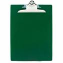 Saunders Recycled Plastic Clipboards - 1" Clip Capacity - 8 1/2" x 11" Sheet Size - Plastic - Green - 1 Each