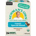 Newman's Own&reg; Organics K-Cup, Pod Special Blend Keurig Single-Serve K-Cup Pods, Medium Roast Coffee, 24 Count - Compatible with Keurig Brewer - American - Medium - K-Cup, Pod - Special Blend - Kosher - 24 / Box