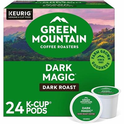 Green Mountain Coffee Roasters&reg; K-Cup Dark Magic Coffee - Compatible with Keurig Brewer - Regular - Dark - K-Cup - 24 / Box