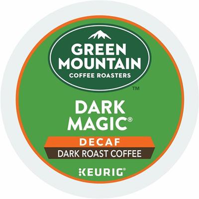 Green Mountain Coffee Roasters&reg; K-Cup Dark Magic Decaf Coffee - Compatible with Keurig Brewer - Full/Extra Dark/Extra Bold - K-Cup - Decaffeinated - 24 / Box