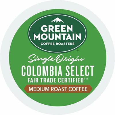 Green Mountain Coffee Roasters&reg; K-Cup Colombia Select Coffee - Compatible with Keurig Brewer - Regular - Medium - K-Cup - 24 / Box