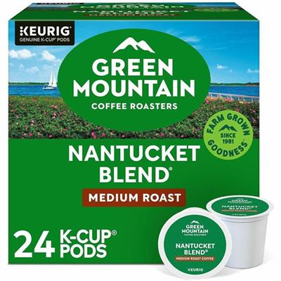 Green Mountain Coffee Roasters&reg; K-Cup Nantucket Blend Coffee - Compatible with Keurig Brewer - Regular - Medium - K-Cup - 24 / Box