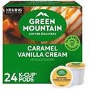 Green Mountain Coffee Roasters&reg; K-Cup Caramel Vanilla Cream Coffee - Compatible with Keurig Brewer - Regular - K-Cup - 24 / Box