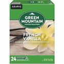 Green Mountain Coffee Roasters&reg; K-Cup, Pod French Vanilla Coffee, Keurig Single-Serve K-Cup pods, Light Roast, 24 Count - Compatible with Keurig Brewer - Regular - Light - K-Cup, Pod - Kosher - 24 / Box