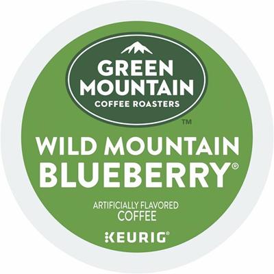 Green Mountain Coffee Roasters&reg; K-Cup Wild Mountain Blueberry Coffee - Compatible with Keurig Brewer - Regular - K-Cup - 24 / Box
