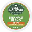 Green Mountain Coffee Roasters&reg; K-Cup Breakfast Blend Decaf Coffee - Compatible with Keurig Brewer - Light/Mild - K-Cup - Decaffeinated - 24 / Box