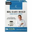 Emeril's K-Cup, Pod Big Easy Bold Coffee - Compatible with Keurig Brewer - Regular - Dark - K-Cup, Pod - Roasted - Kosher - 24 / Box
