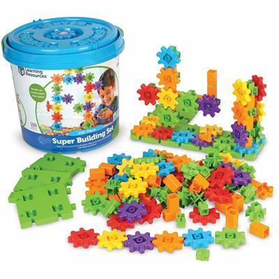 Gears! Gears! Gears! 150-piece Building Actvty Super Set - Construction Set - Theme/Subject: Learning - 3-10 Year - 150 Pieces