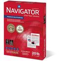Navigator Premium Multipurpose Trusted Performance Paper - Extra Opacity - White - 97 Brightness - Letter - 8 1/2" x 11" - 20 lb Basis Weight - White - 500 Sheets per Ream - 10 / Carton