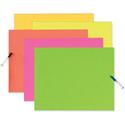 UCreate Fade Resistant Neon Poster Board - 28" Board Height x 22" Board Width - Neon Assorted Surface - Fade Resistant, Rigid - 25 / Carton