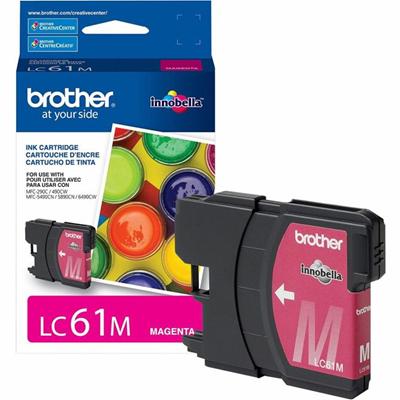 Brother Innobella LC61M Standard Yield Inkjet Ink Cartridge - Magenta - 1 Each - 325 Pages