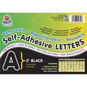 UCreate Reusable Self-Adhesive Letters - Uppercase Letters, Number, Punctuation Marks Shape - Self-adhesive - Acid-free, Fadeless - 2" Length - Black - 1 Pack