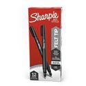 Sharpie Fine Point Pen - Fine Pen Point - Black Ink - 1 Dozen