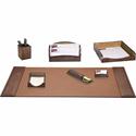 Dacasso Embossed Leather Desk Set - 1 Each