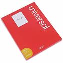 Universal Shipping Label - Permanent Adhesive - Rectangle - White - Paper - Smudge Resistant, Peel & Stick, Self-adhesive - 1 / Sheet - 100 Total Sheets - 1000 Total Label(s) - For Label Printer - 100 / Box