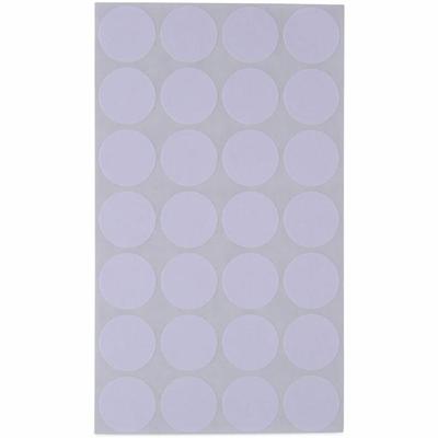 Universal Self Adhesive Permanent Label - - HeightPermanent Adhesive - Circle - White - 1000 / Pack