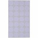 Universal Self Adhesive Permanent Label - - HeightPermanent Adhesive - Circle - White - 1000 / Pack