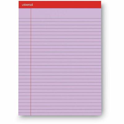 Universal Coloring Pad - 11 Sheets - Legal - Purple Paper - Perforated, Micro Perforated, Sturdy