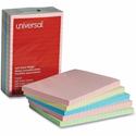 Universal Note Pad - 100 x Assorted Pastel - 4