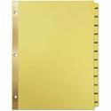 Universal Index Divider - 12 Printed Side Tab(s) - Month - Jan-Dec - 8.5
