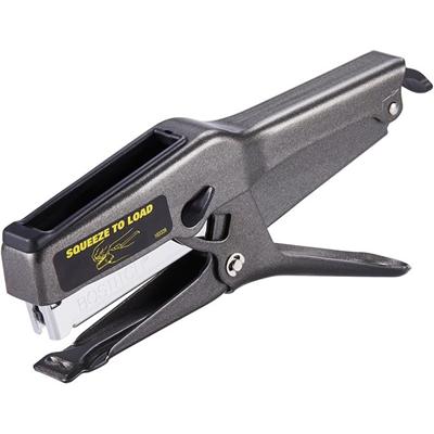Bostitch B8 Heavy-Duty Plier Stapler - Staples Upto 45 Sheet - Holds Upto 210 Staple - Full Strip - Staple Size: 0.25" , 0.37" - Black - Metal - 1 Each