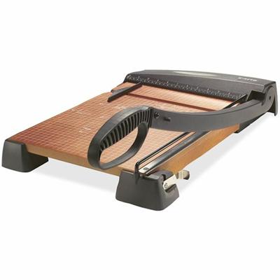X-Acto Heavy-Duty Wood Paper Trimmer - 15" Cutting Length - 5" Height x 17" Width x 22.5" Length - Self-sharpening, Heavy Duty, Durable, Safety Lock - Wood, Steel - 1 Each