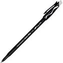 Paper Mate Erasermate Ballpoint Pens - Medium Pen Point - Retractable - Erasable - Black Ink - Black Barrel - 1 Dozen