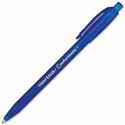 Paper Mate Comfortmate Retractable Pens - Fine Pen Point - Retractable - Blue Ink - Rubber Barrel - 1 Dozen
