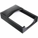 Dacasso 4x6 Memory Holder - 1.4" Height x 4.8" Width x 6.8" Length - Leather - Black - 1 Each