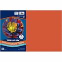 Tru-Ray Heavyweight Construction Paper - Art, Craft - 18" Width x 12" Length - Orange - Paper - 1 Pack