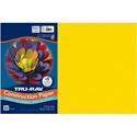Tru-Ray Heavyweight Construction Paper - Art, Craft - 18" Width x 12" Length - Yellow - Sulphite - 1 Pack