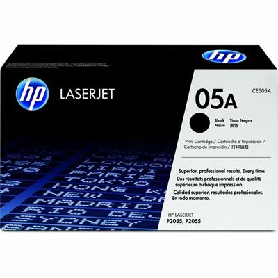 HP 05A Original Laser Toner Cartridge - Black - 1 Each - 2300 Pages
